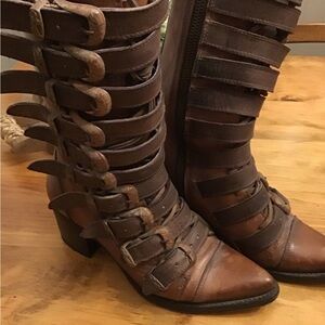 Free bird leather western style boots